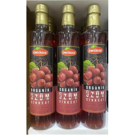 ORGANİK ÜZÜM SİRKESİ 500 ML