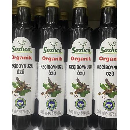 ORGANİK KEÇİBOYNUZU ÖZÜ 675 G (SOĞUK SIKIM)