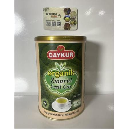 ORGANİK ZÜMRÜT YEŞİL ÇAY 125 G